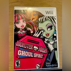 NINTENDO WII GAME- MONSTER HIGH; GHOUL SPIRIT